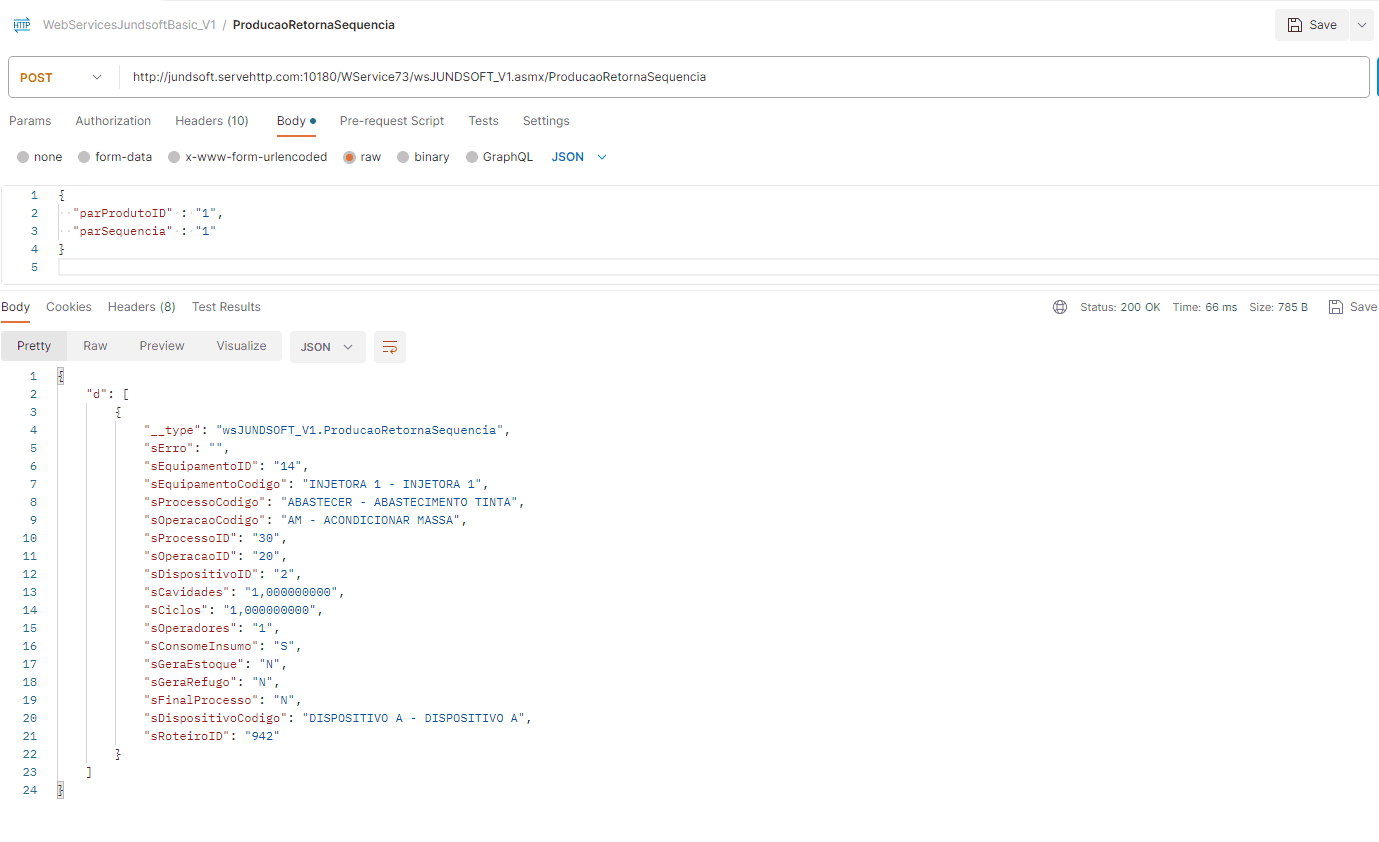 WSProducaoRetornaSequencia