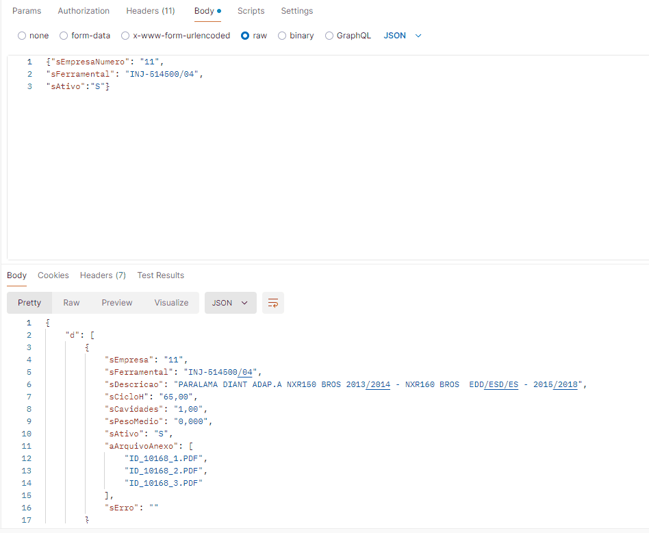 CDPConsultaFerramental