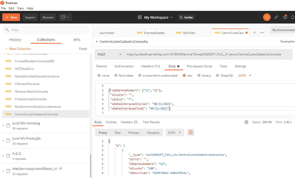 WSFCentroCustoCadastroConsulta