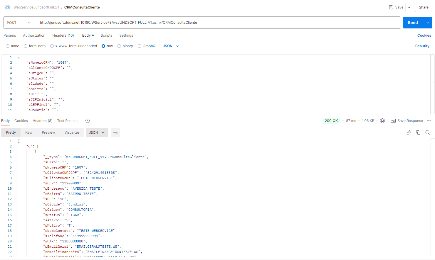 WSFCRMConsultaCliente