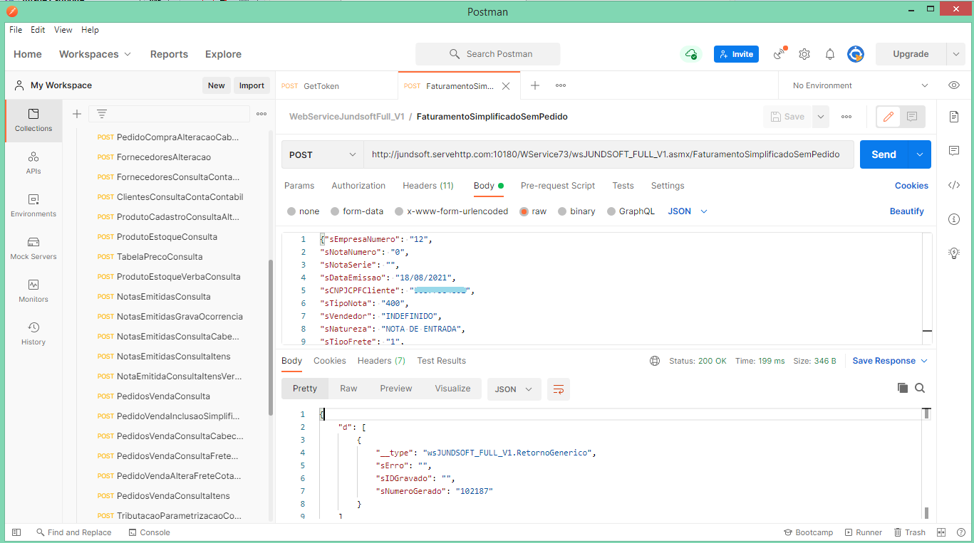 WSFFaturamentoSimplificadoSemPedido