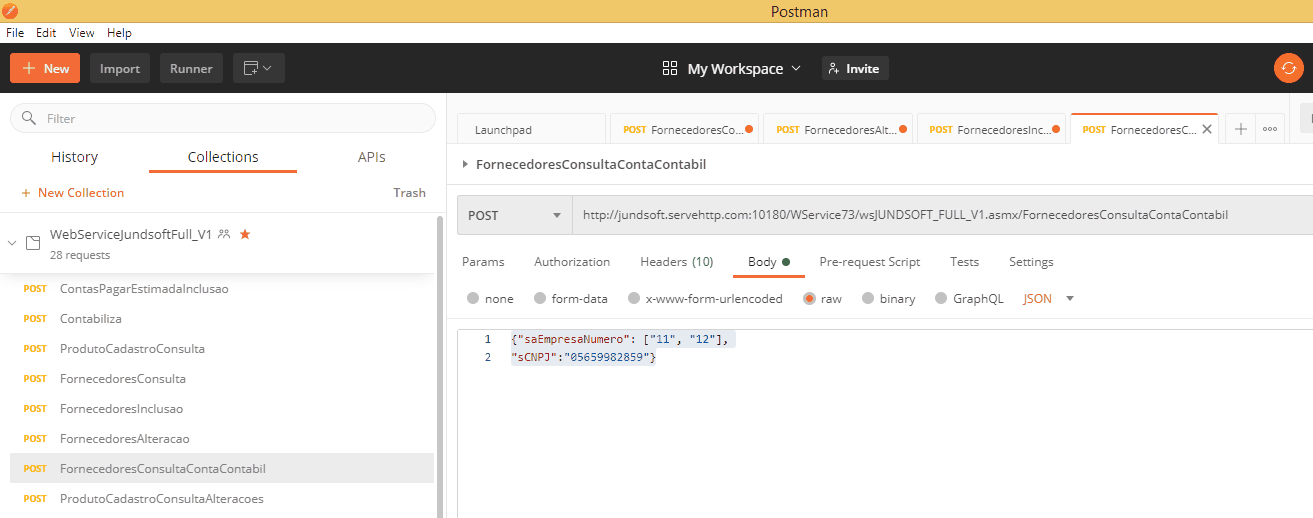 WSFFornecedoresConsultaContaContabil