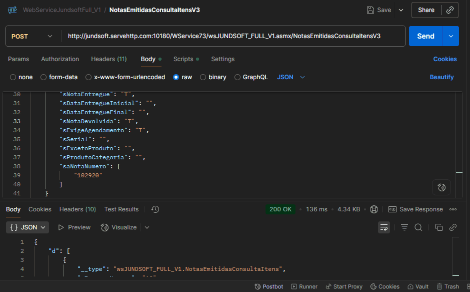 WSFNotasEmitidasConsultaItensV3