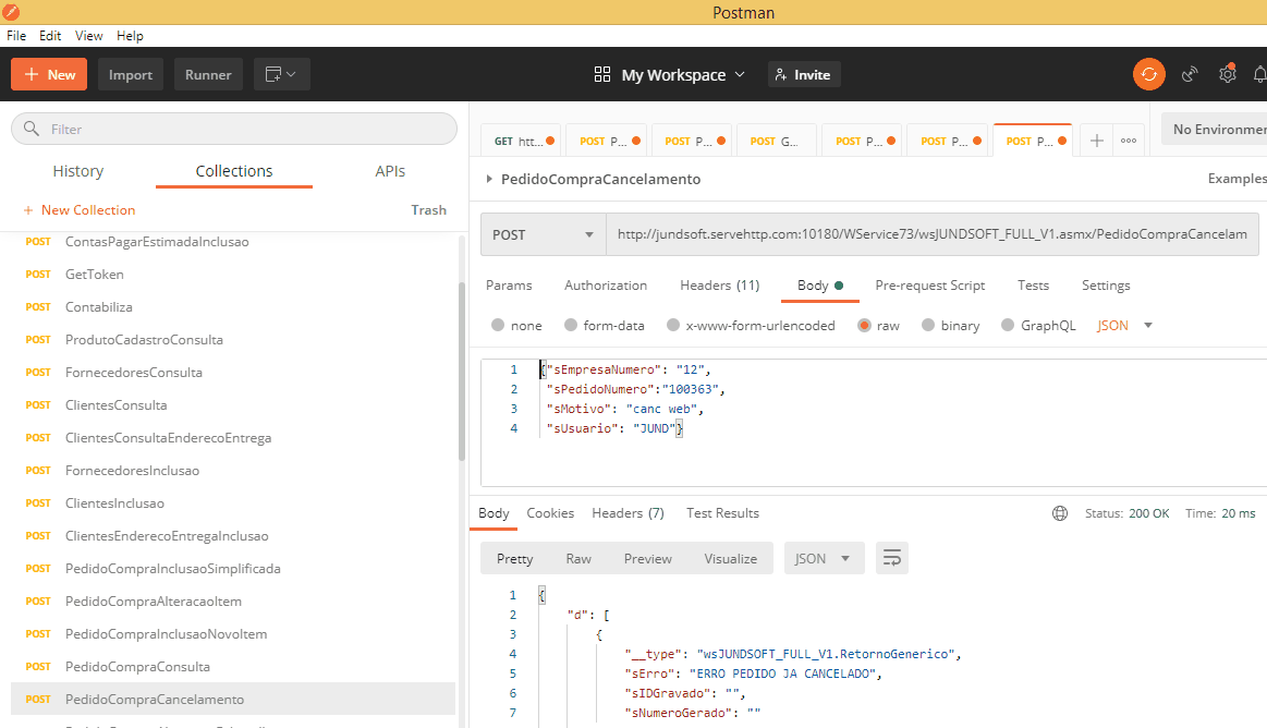 WSFPeddoCompraCancelamento