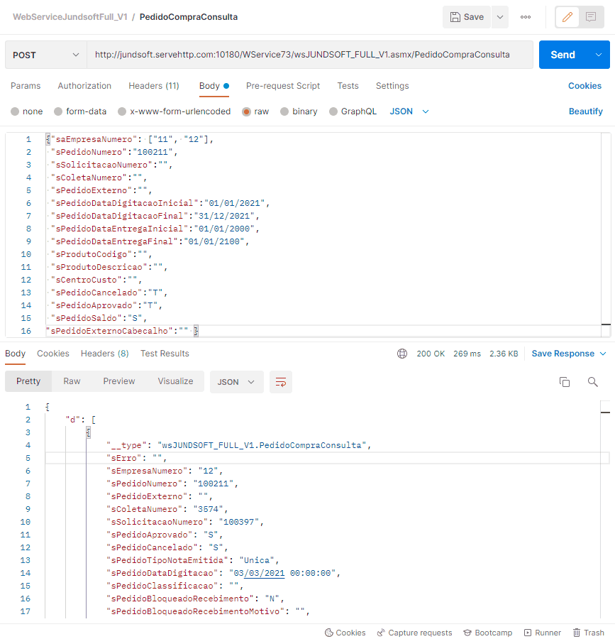 WSFPeddoCompraConsulta