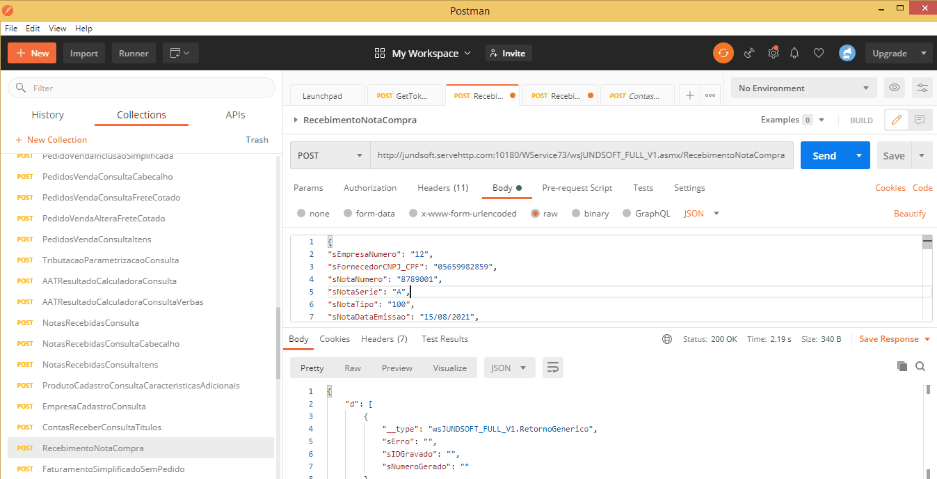 WSFRecebimentoNotaCompra