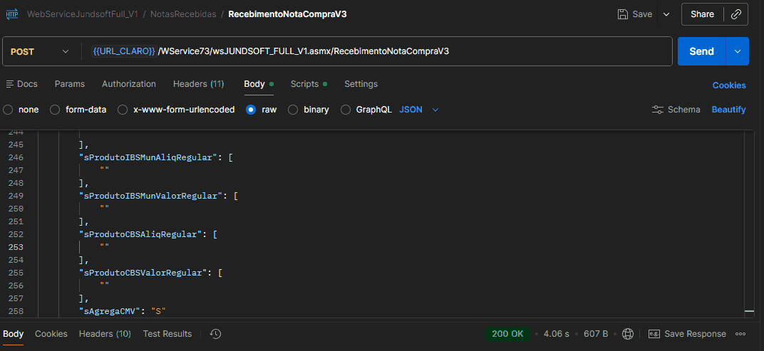 WSFRecebimentoNotaCompraV3