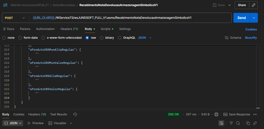 WSFRecebimentoNotaDevolucaoArmazenagemSimbolicoV1