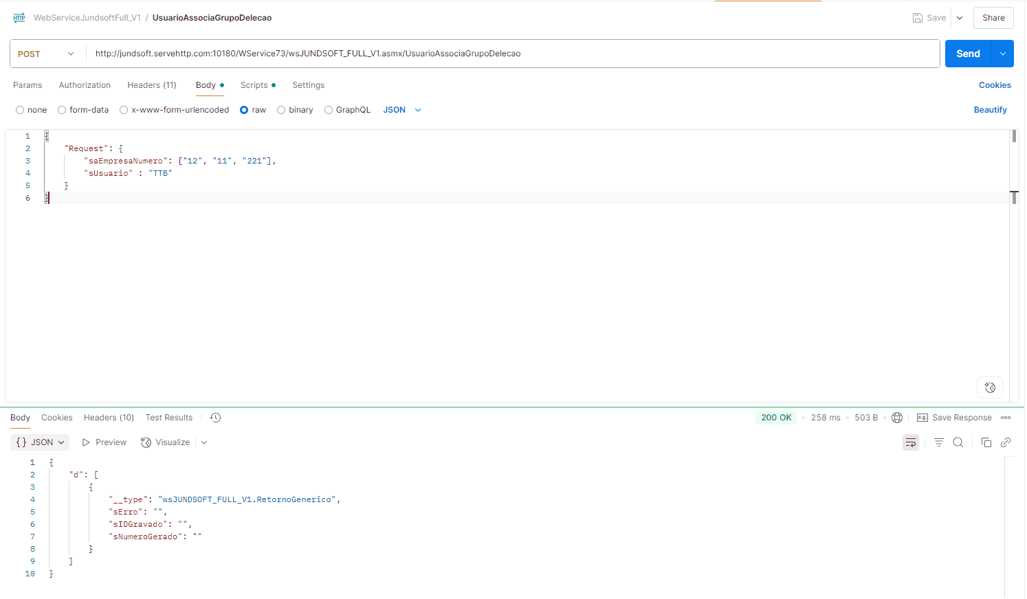 WSFUsuarioAssociaGrupoDelecao